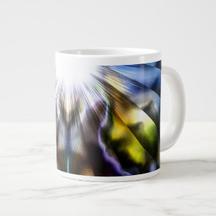 Tasse Géante Éclatement De Lumière