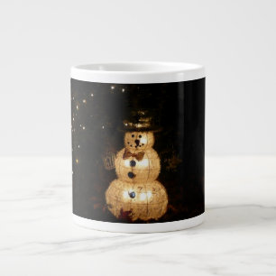 Tasse Géante Écran Luminaire Snowman