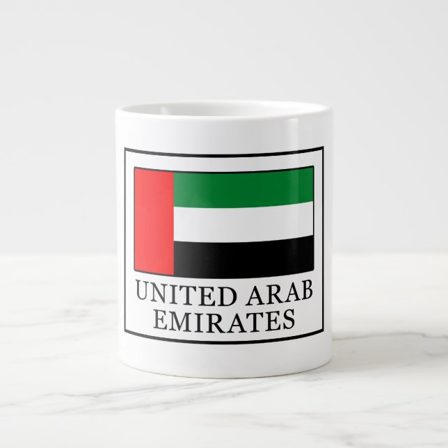 Tasse Géante Émirats arabes unis (Devant)