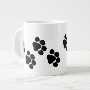 Tasse Géante Empreintes de pattes animaux