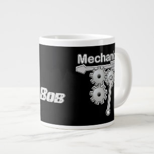 Tasse Géante Engins et outils de nom mécanique