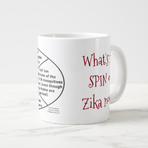 Tasse Géante Épingler sur Zika 20 oz. Mug par RoseWrites