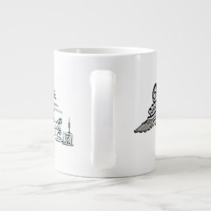 Tasse Géante Équipe de contrôle de combat des FC Tactiques sp