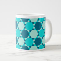 Étoile bleue de David Motif d'illusion optique