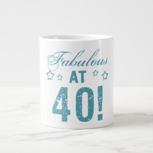 Tasse Géante Fabuleux 40e anniversaire