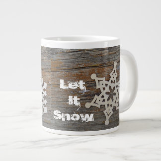 Tasse Géante Flocon de neige