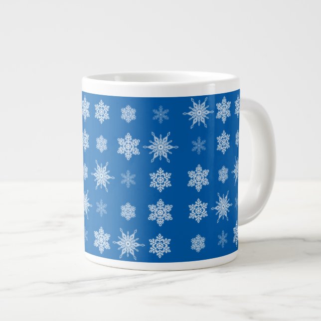 Tasse Géante Flocon de neige (Devant droit)