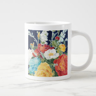 Tasse Géante Floral de minuit I