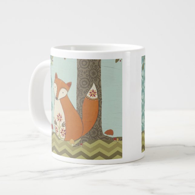 Tasse Géante Forêt Whimsy IV (Devant gauche)