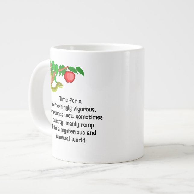 Tasse Géante Gambades viriles (Devant gauche)