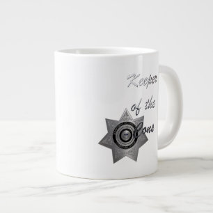 Tasse Géante Gardien des Cons, C.O. Officiers Jumbo Mug SILVER