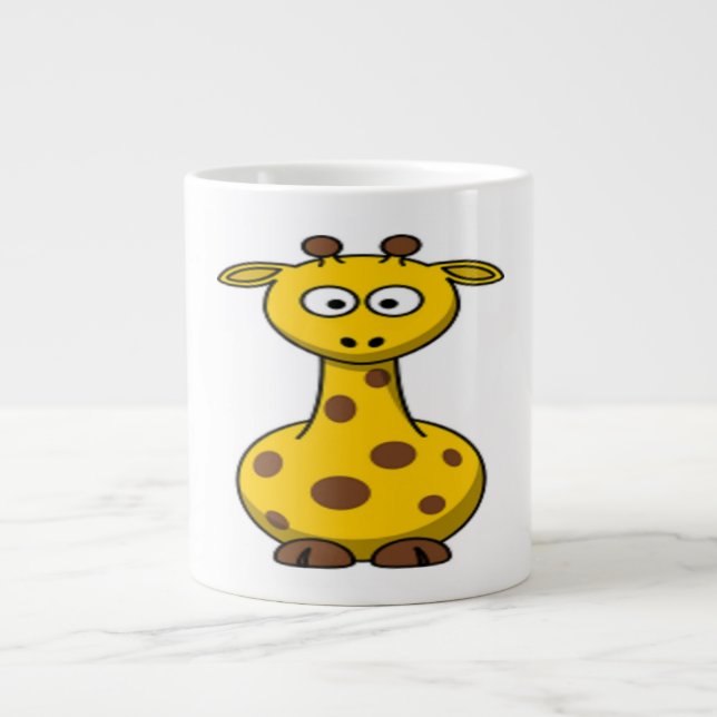 TASSE GÉANTE GIRAFFE (Devant)