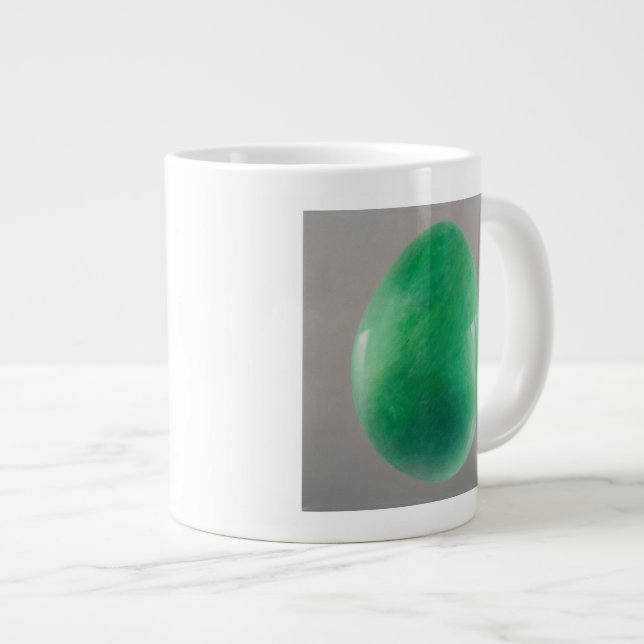 Tasse Géante Grand oeuf de jade (Devant droit)