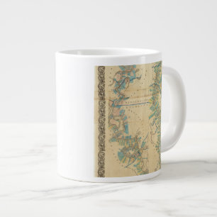 Tasse Géante Graphique du Mississippi inférieur