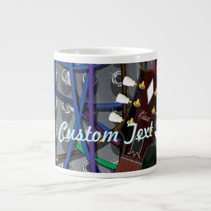 Tasse Géante Guitare électronique et amplificateur musical