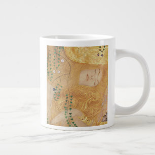 Tasse Géante Gustav Klimt  Détail des serpents d'eau I