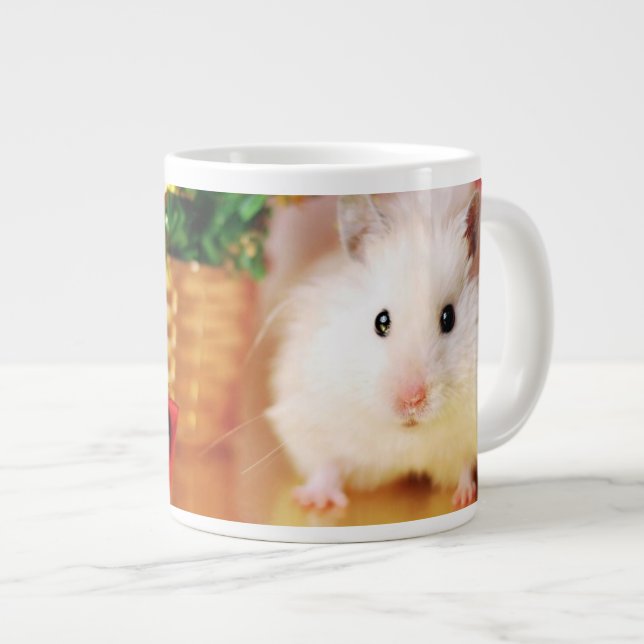 Tasse Géante Hamster Kokolinka avec l'arbre de Noël (Devant droit)