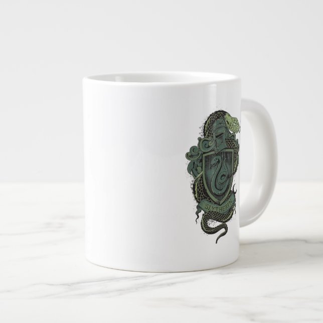 Tasse Géante Harry Potter | Slytherin Crest (Devant droit)