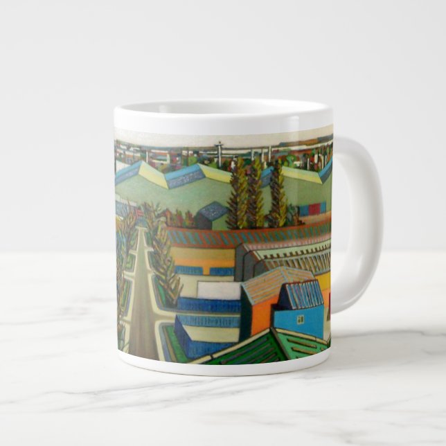 Tasse Géante Hiver de passage de la Tamise (Devant droit)