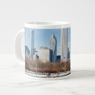 Tasse Géante Horizon de Chicago à travers le lac Michigan