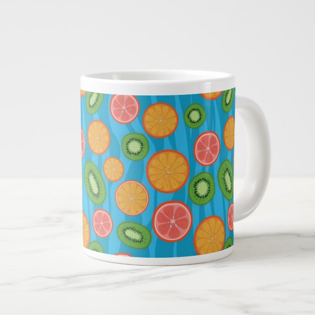 Tasse Géante Humeur de fruits (Devant droit)