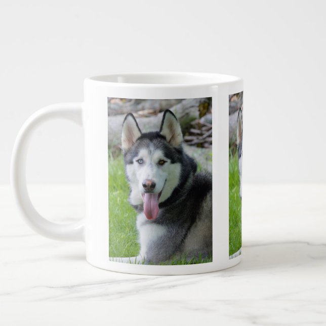 Tasse Géante Husky Mug (Gauche)