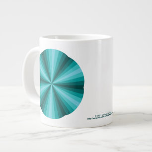 Tasse Géante Illusion optique Aqua Specialty Mug