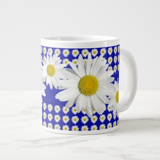 Tasse Géante Jardin blanc de la marée (Devant droit)