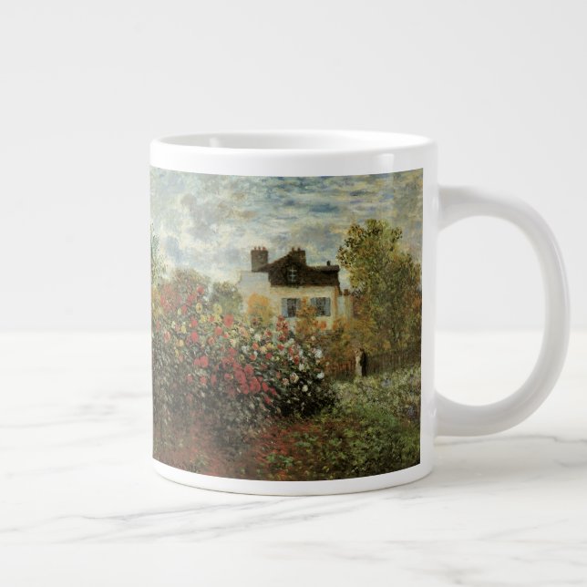 Tasse Géante Jardin de Monet à Argenteuil par Claude Monet (Droite)
