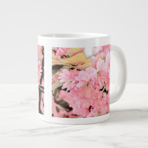 Joli croquis artistique fleurs de cerisier rose