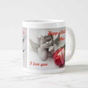 Tasse Géante Joyeuses fêtes Angel Mug