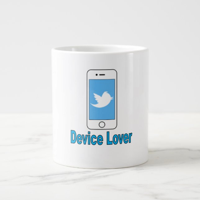 Tasse Géante Jumbo Mug Device Lover (Devant)