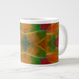 Tasse Géante Kaléidoscope à perroquets macaw