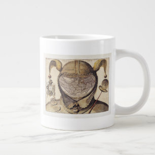 Tasse Géante La carte du monde Casquette de Fool