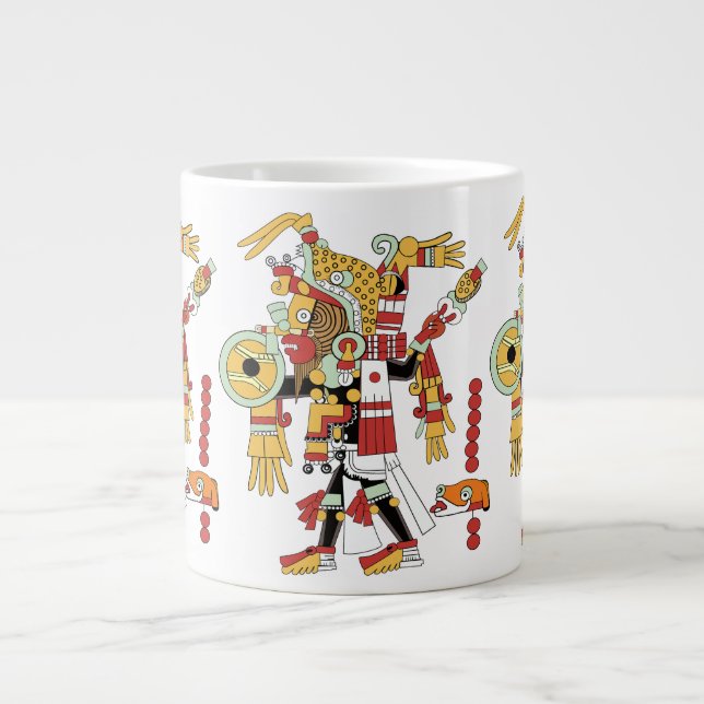 Tasse Géante La Mug De Jumbo Avec Le Shaman Inca (Devant)