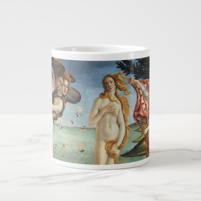 Tasse Géante La naissance de Vénus par Sandro Botticelli (Devant)