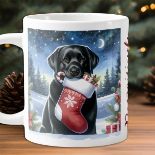 Tasse Géante Labrador Retriever Christmas Stocking Chien Chien 