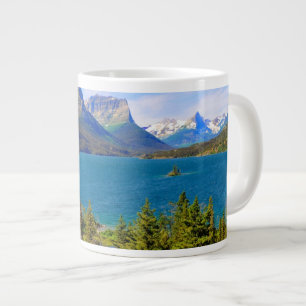 Tasse Géante Lac st. Mary, parc national de glacier, Montana