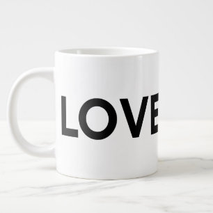 Tasse Géante L'Amour gagne - Grande Mug