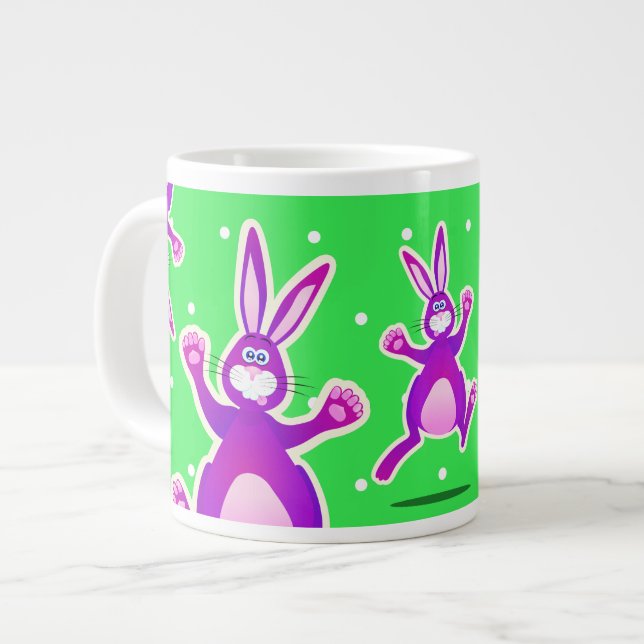 Tasse Géante Lapin fou, mule jumbo (Devant gauche)