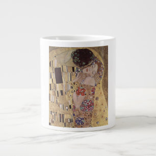 Tasse Géante Le détail du baiser - Gustav Klimt