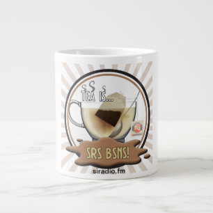 Tasse Géante Le grand thé est le srs Bsns Mug