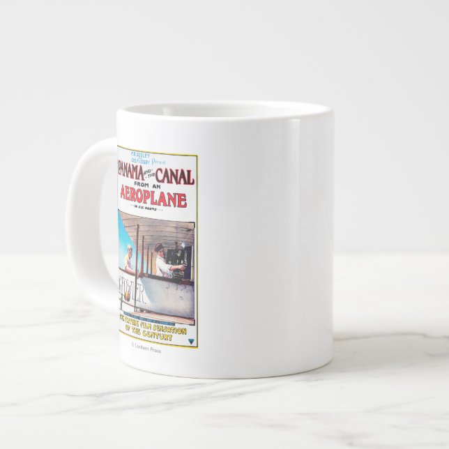 Tasse Géante Le Panama et le film d'avion Canal Promo Poste (Devant gauche)