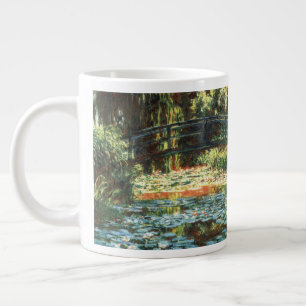 Tasse Géante Le Pont sur le bassin aux nymphéas par Claude Mone
