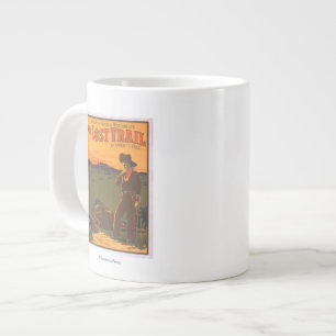Tasse Géante Le Trail perdu - Drame comique Western Life