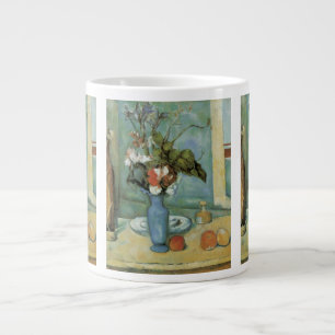 Tasse Géante Le Vase Bleu (Fleurs et Fruits) par Paul Cezanne