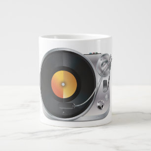 Tasse Géante Lecteur de musique DJ