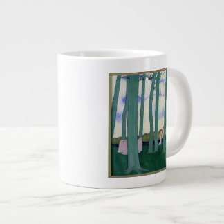 Tasse Géante Les hêtres chez Kerdual, 1892
