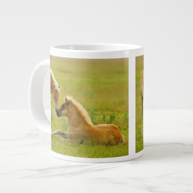 Tasse Géante Les poulains du cheval (Devant gauche)