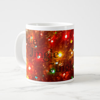 Tasse Géante Les vacances allument le tintement j. de tintement